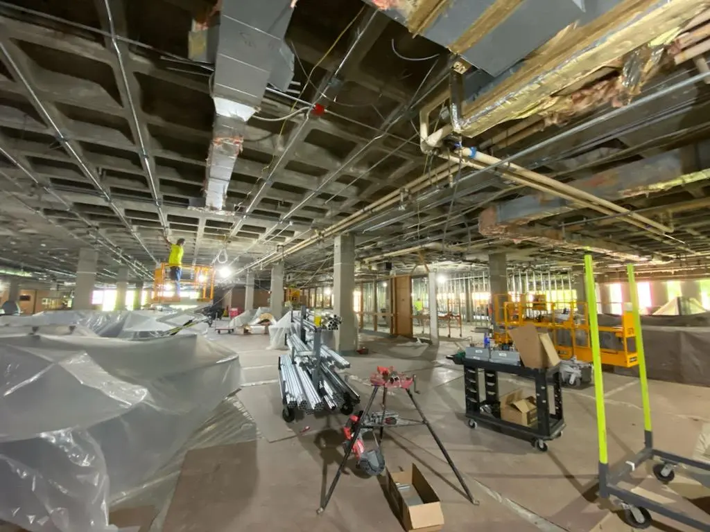 UW-Parkside Wyllie Hall Construction