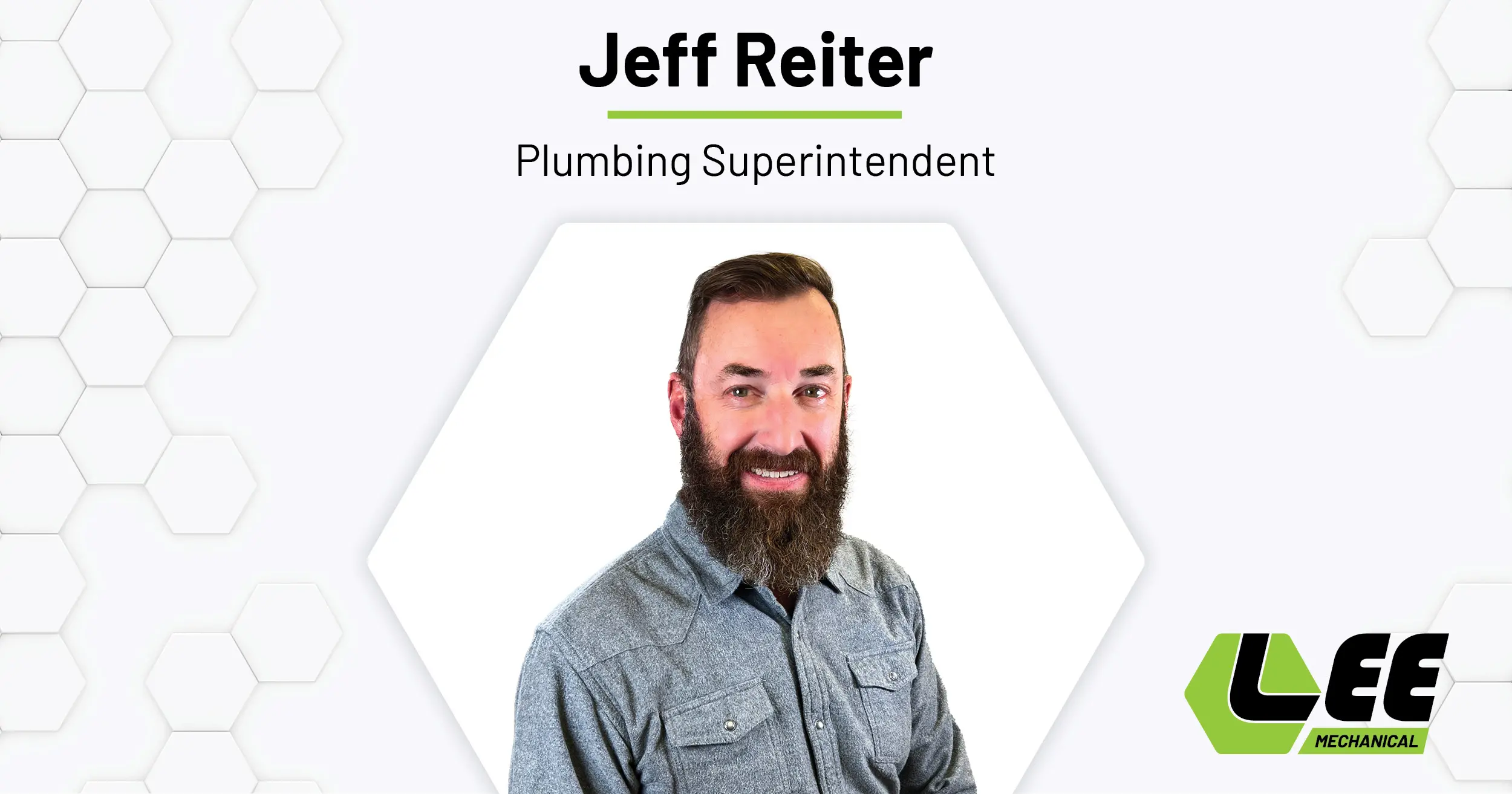 Lee Employee Spotlight Jeff Reiter Lee Employee Spotlight Jeff Reiter