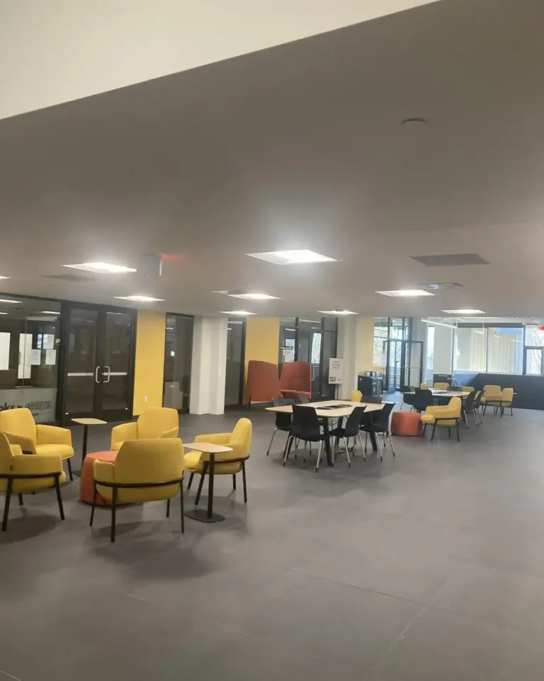 UWM Student Union | Seating Area | Lee Mechanical