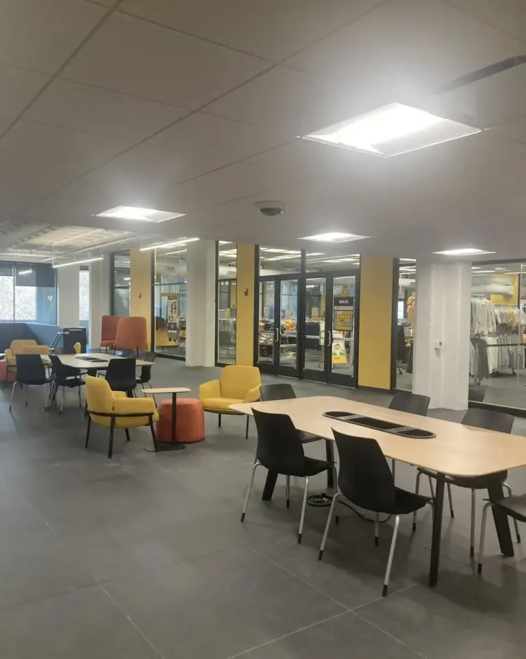 UWM Student Union | Seating Area | Lee Mechanical