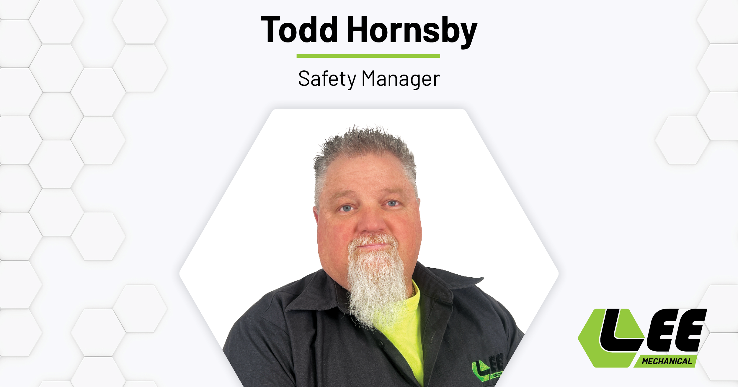 Lee Employee Spotlight Todd Hornsby Lee Employee Spotlight Todd Hornsby