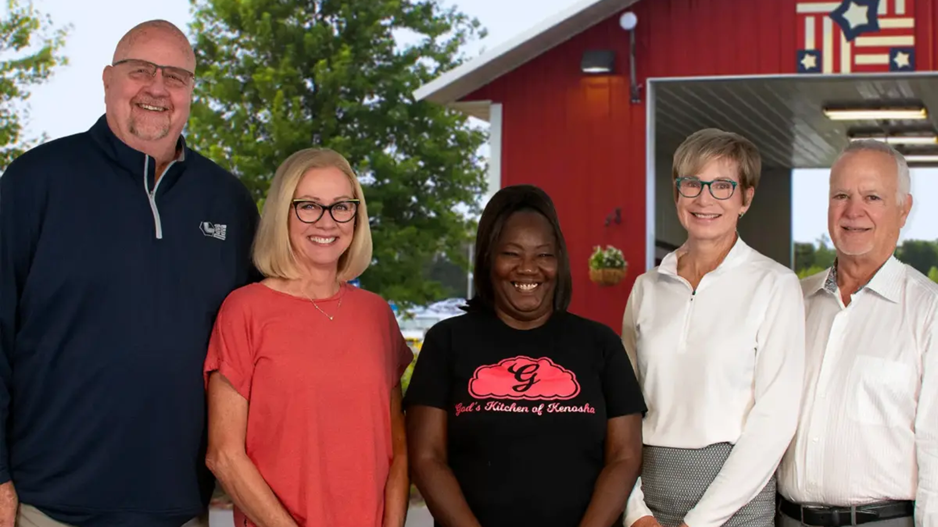 Kenosha’s God’s Kitchen Blessed with Hearty Donation from Lee Jr. and Madrigrano Jr.