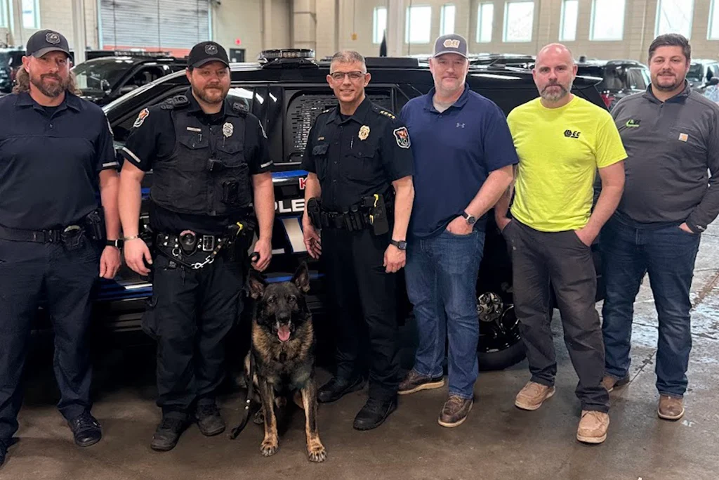 Giving Back to Those Who Serve: Mt. Pleasant Police Department Dog Wash Project