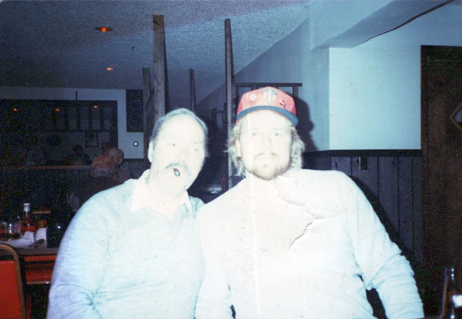 Bill Lee Jr. & Bob Jr. Deer Huring 1987