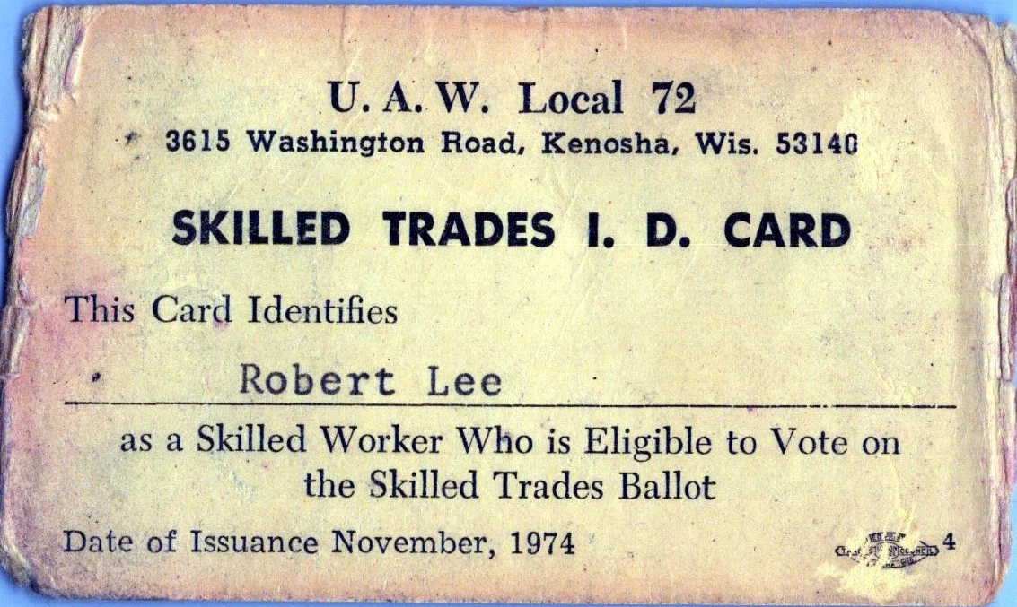 Uaw Local 72 Robert Lee